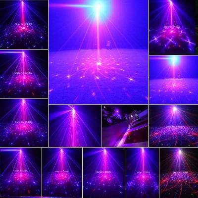 Лазерный проектор цветомузыка